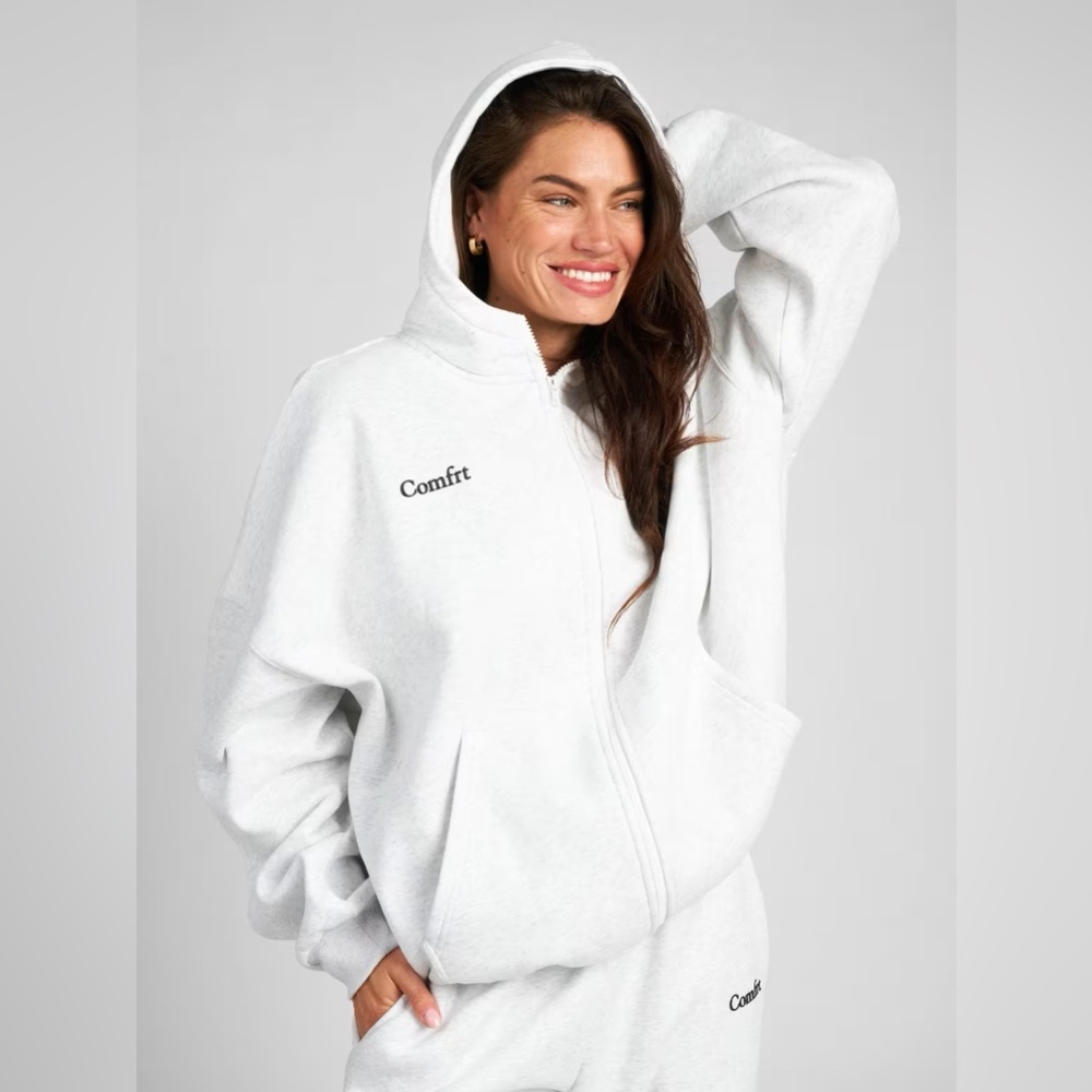 Comfrt Cloud Zip Hoodie - Storm - Picture 4 of 6